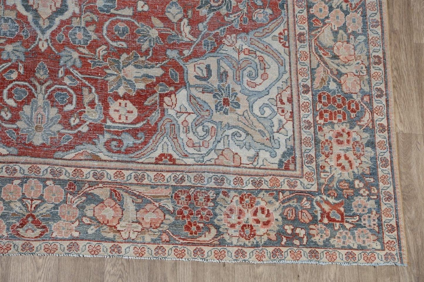 Pre-1900 Antique Vegetable Dye Khoy Persian Area Rug 9x12