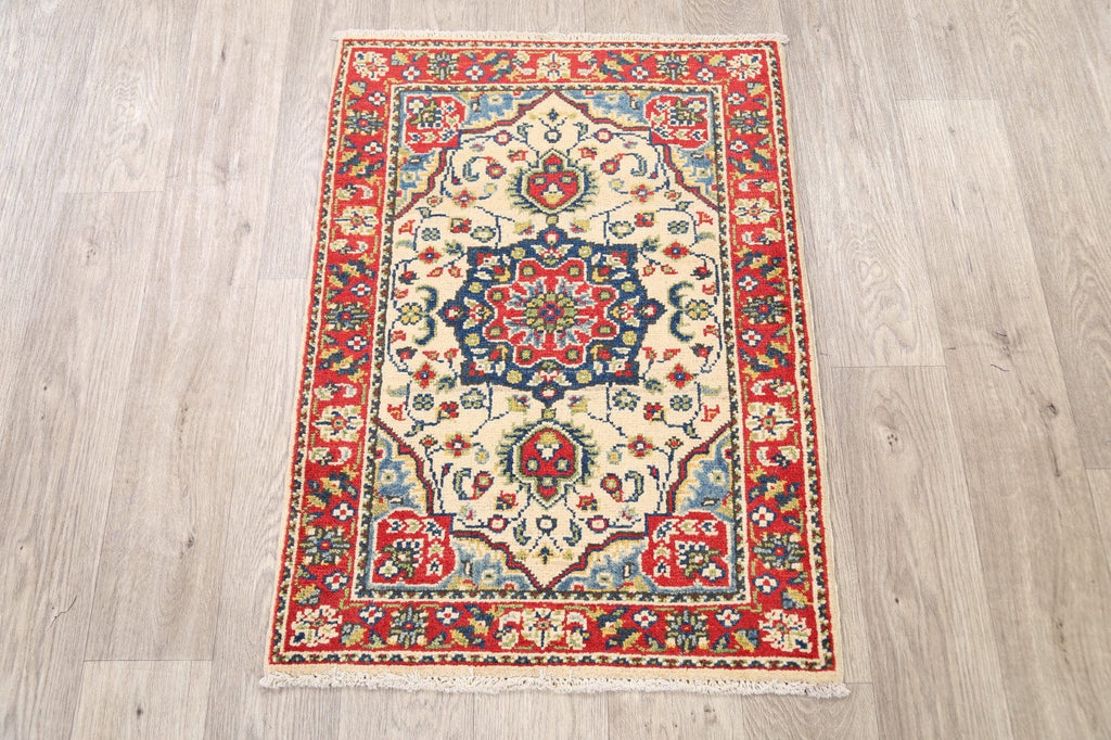 Medallion Floral Super Kazak Oriental Area Rug 2x3