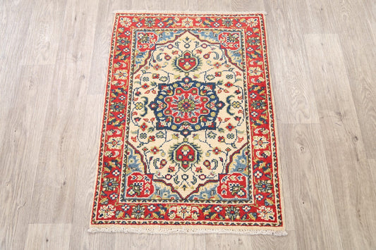 Medallion Floral Super Kazak Oriental Area Rug 2x3