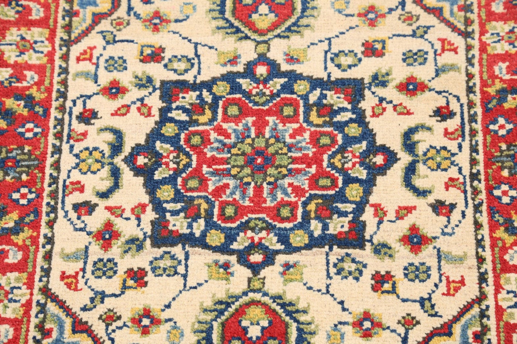 Medallion Floral Super Kazak Oriental Area Rug 2x3