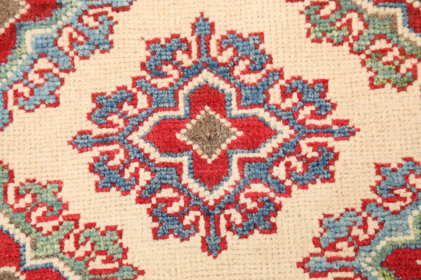 Geometric Super Kazak Oriental Area Rug 2x3