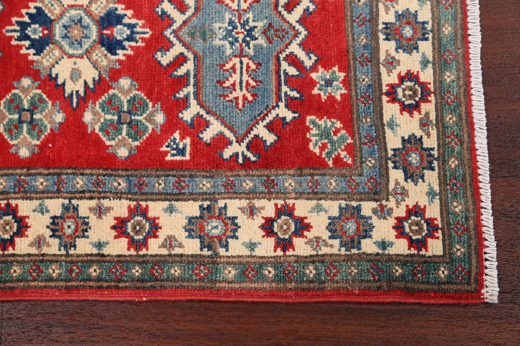 Geometric Super Kazak Oriental Area Rug 2x3