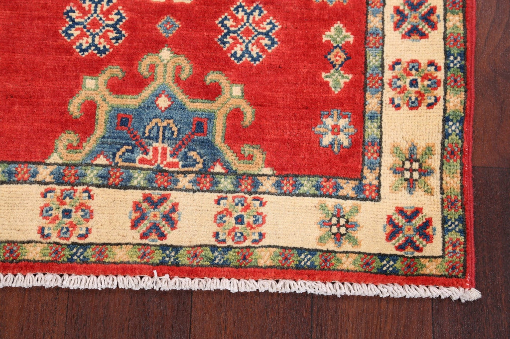 Geometric Super Kazak Oriental Area Rug 2x3