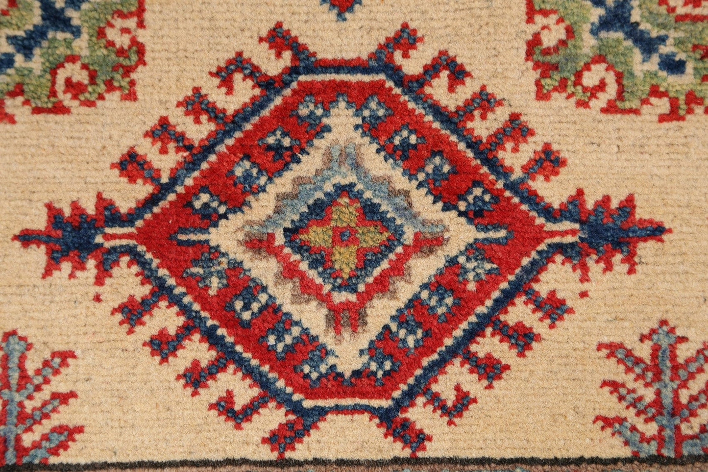 Geometric Super Kazak Oriental Area Rug 2x3