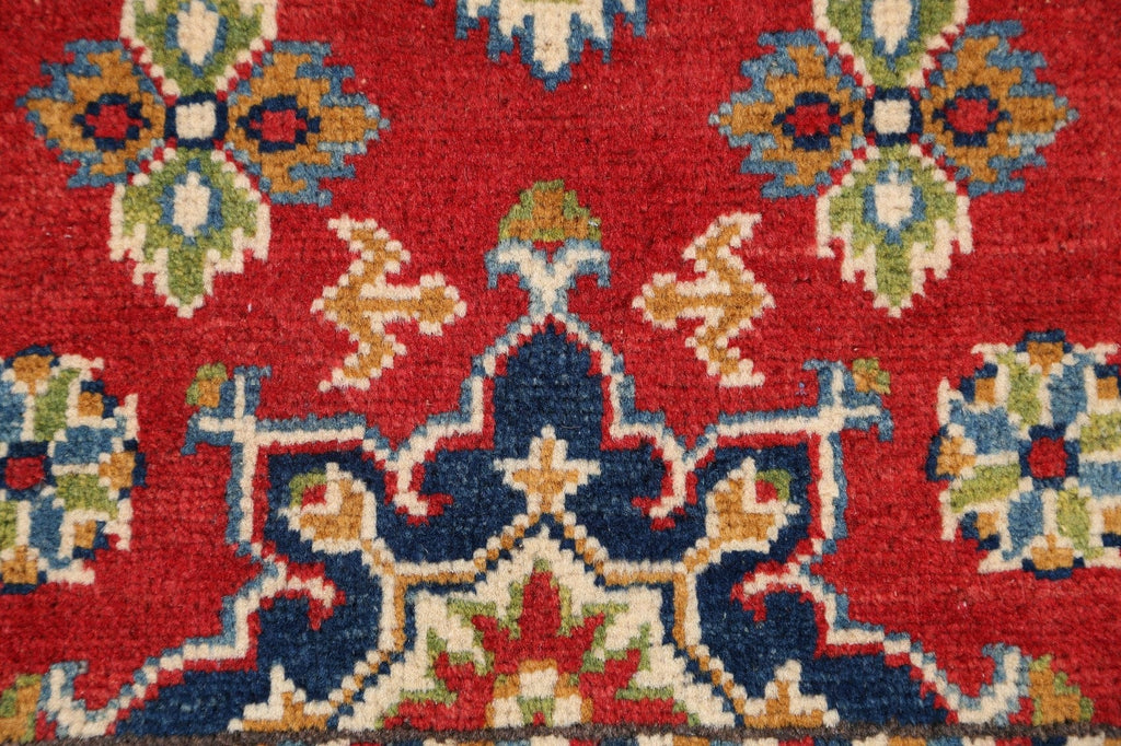 Geometric Super Kazak Oriental Area Rug 2x3