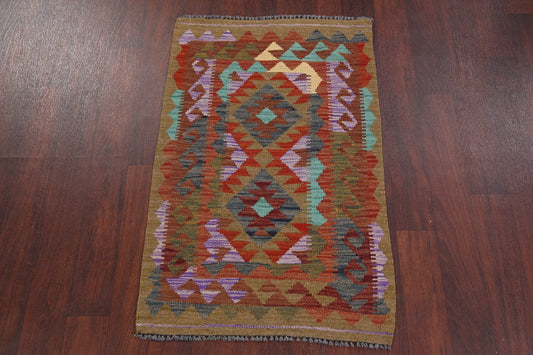 Geometric Kilim Oriental 3x4 Area Rug