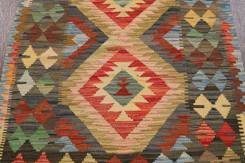 Southwest Kilim Oriental Area Rug 3x3 Square