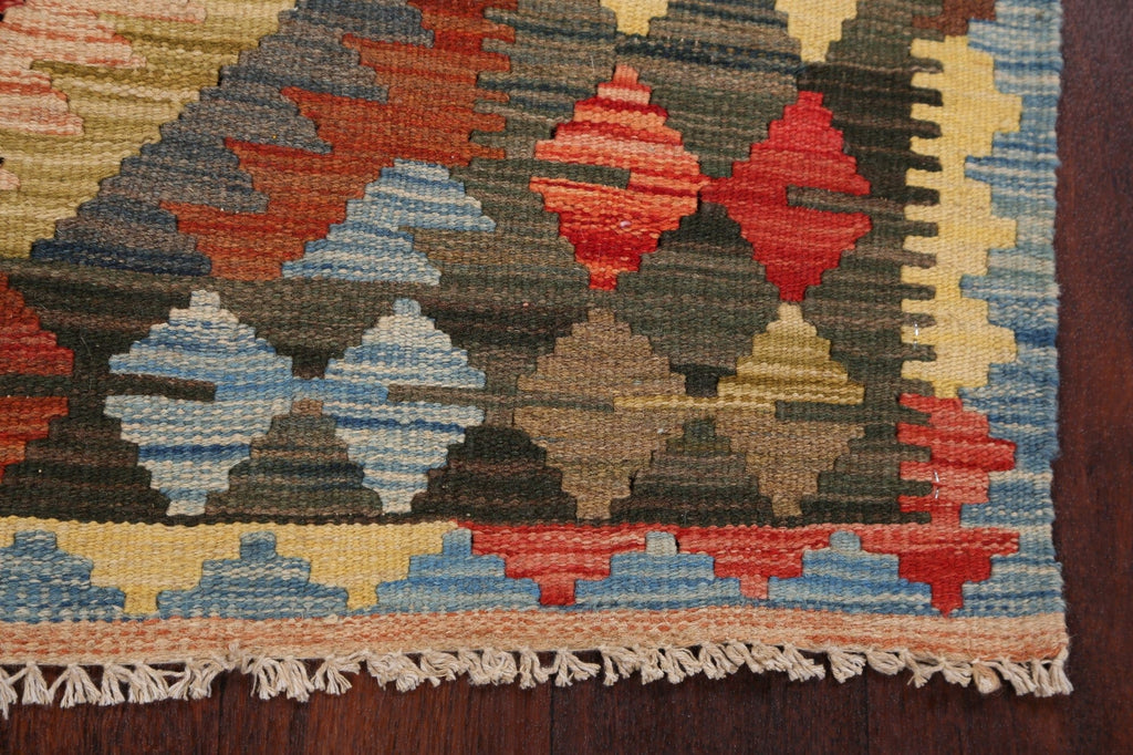 Southwest Kilim Oriental Area Rug 3x3 Square