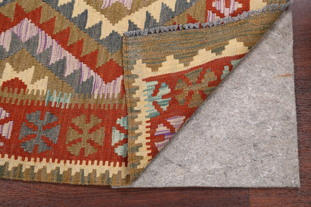 Geometric Kilim Square Oriental 3x3 Area Rug