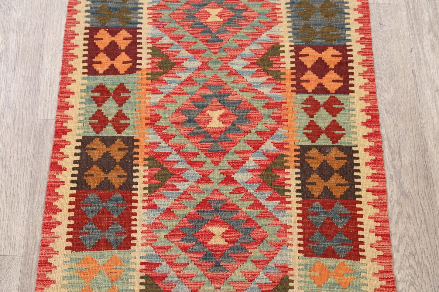 Southwest Reversible Kilim Oriental Area Rug 3x4