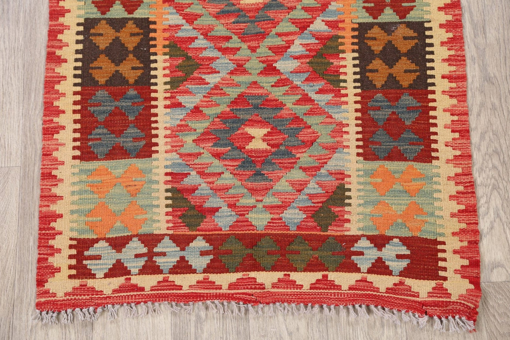 Southwest Reversible Kilim Oriental Area Rug 3x4