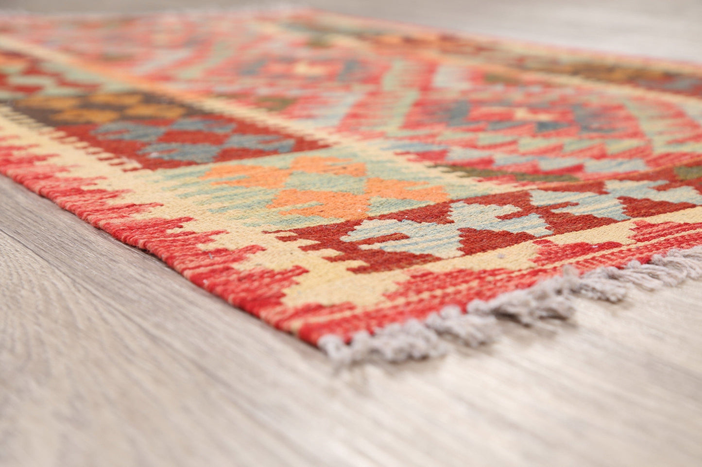 Southwest Reversible Kilim Oriental Area Rug 3x4