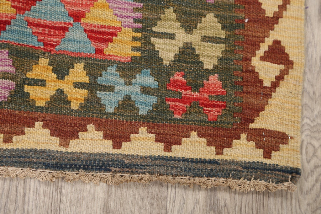 Southwest Kilim Oriental Area Rug 3x3 Square