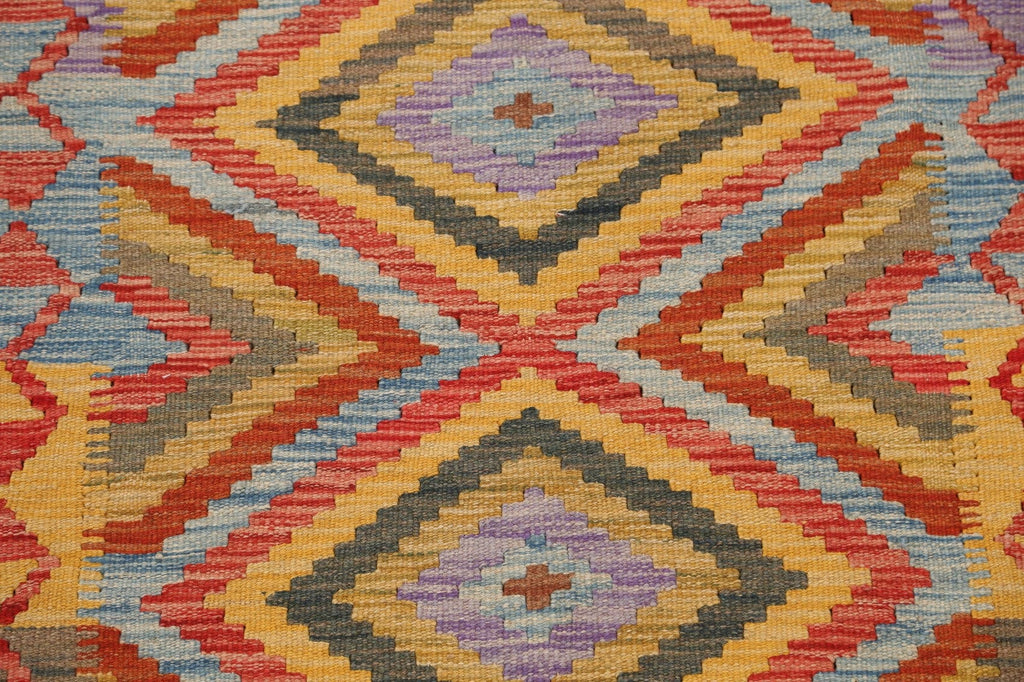 South-Western Reversible Kilim Oriental Area Rug 3x4