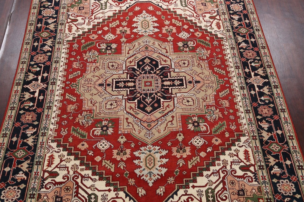 Geometric Heriz Serapi Oriental Area Rug 9x12