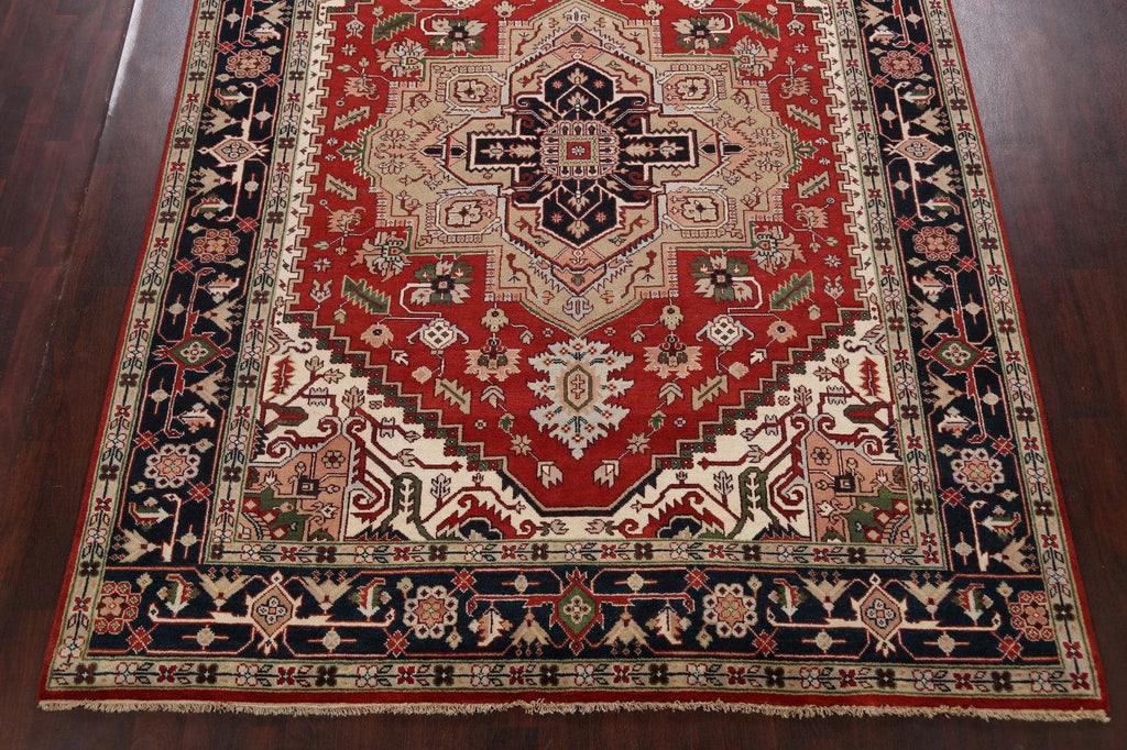 Geometric Heriz Serapi Oriental Area Rug 9x12