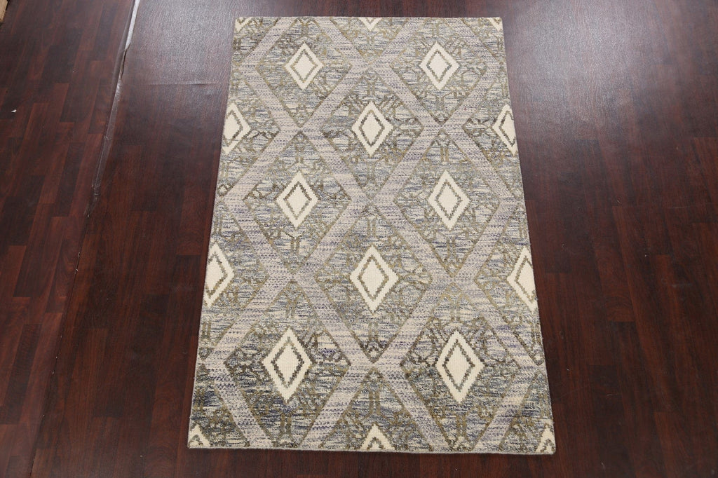 South-western Geometric Moroccan Oriental Area Rug 5x8