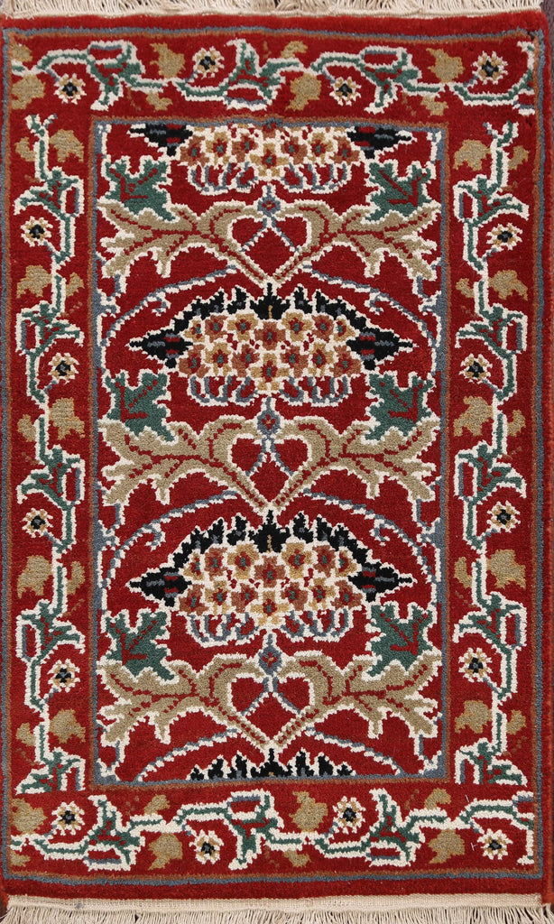 Floral Art & Craft Oriental Area Rug 2x3