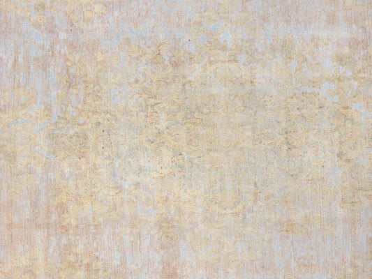 Overdyes Collection Hand-Knotted Wool Area Rug- 9' 4" X 13' 6"