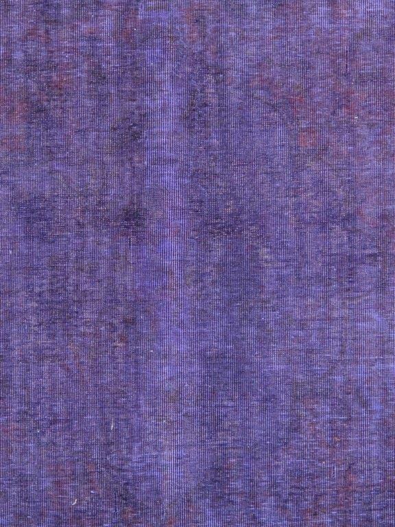 Vintage Overdye Collection Purple Wool Area Rug- 8' 0" X 10' 6"