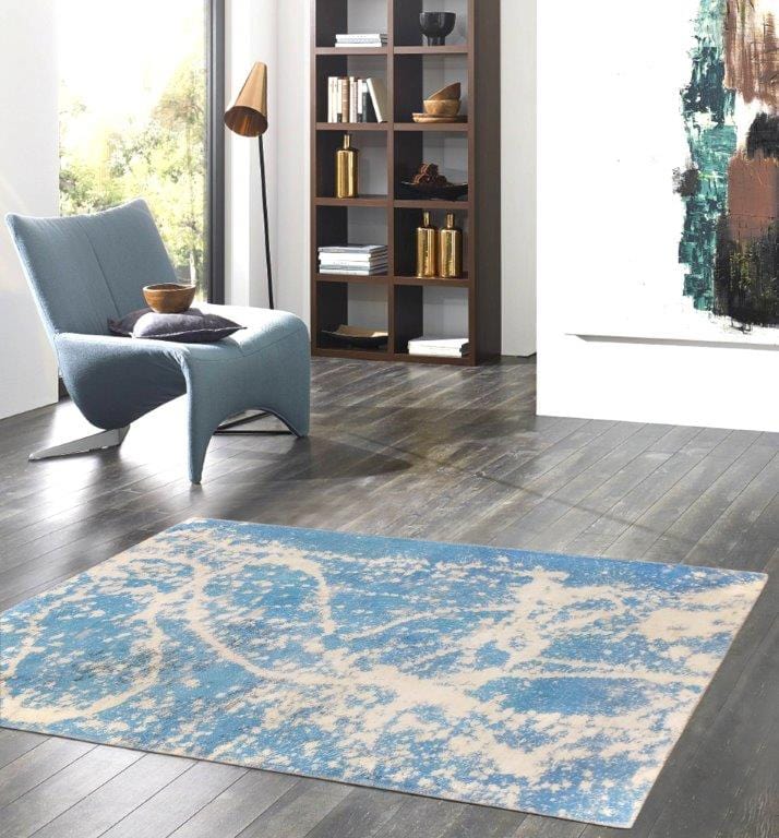 Overdyes Collection Hand-Knotted Wool Area Rug- 3' 3" X 5' 2"