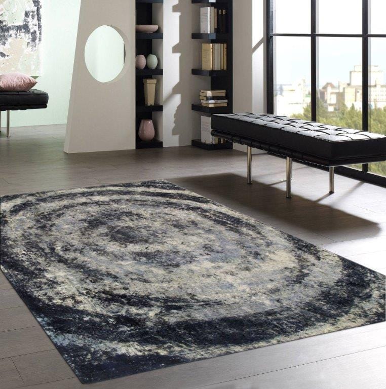 Overdyes Collection Hand-Knotted Wool Area Rug- 8' 4" X 10' 3"