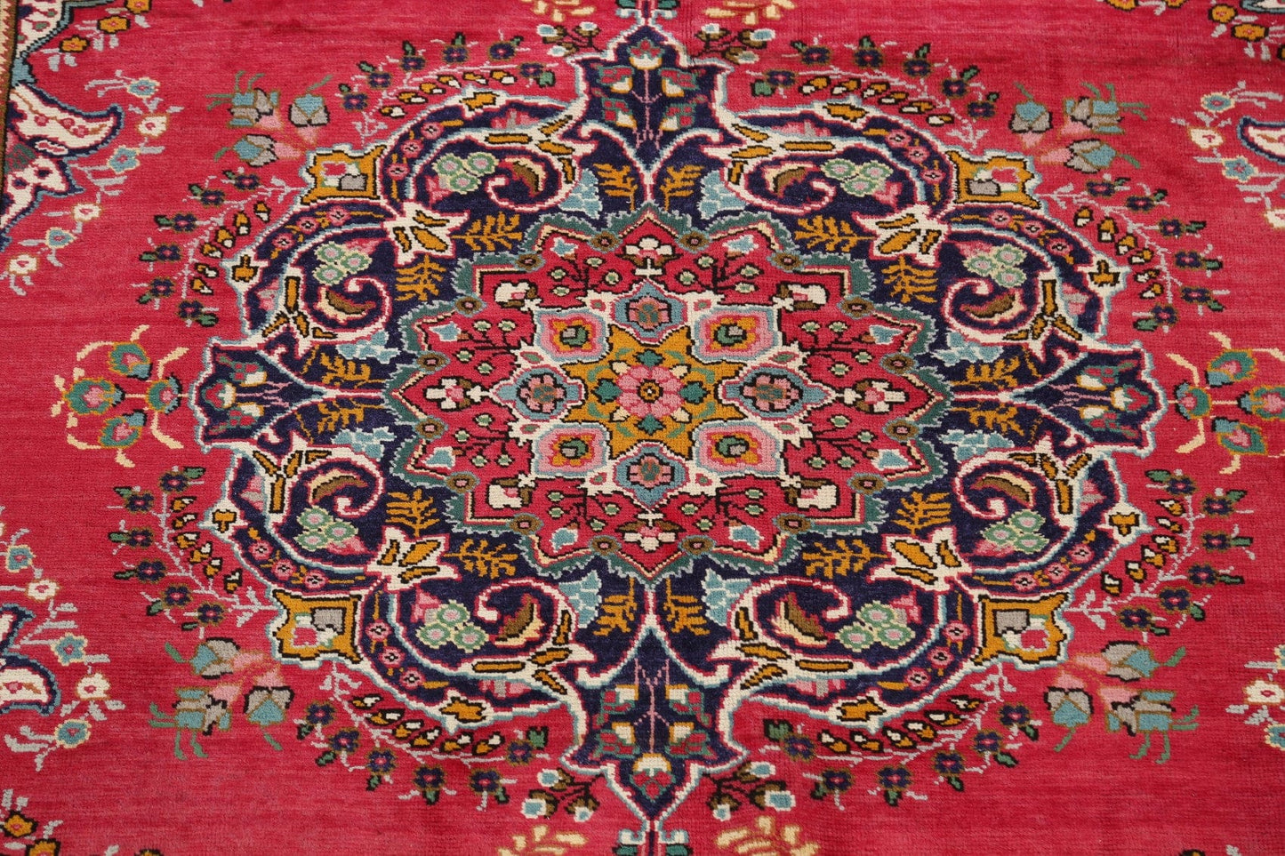 Floral Tabriz Persian Area Rug 6x10