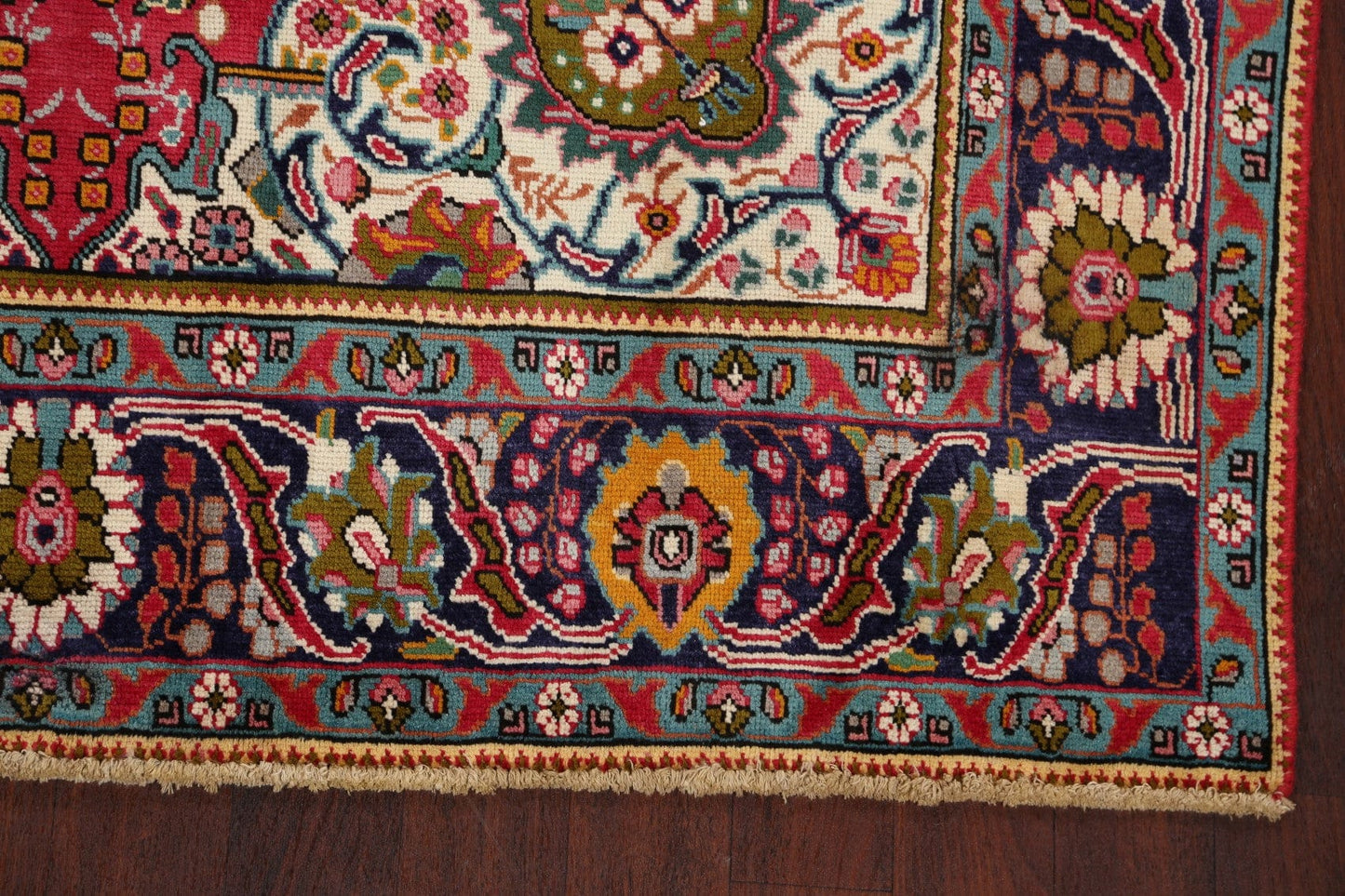 Floral Tabriz Persian Area Rug 6x10