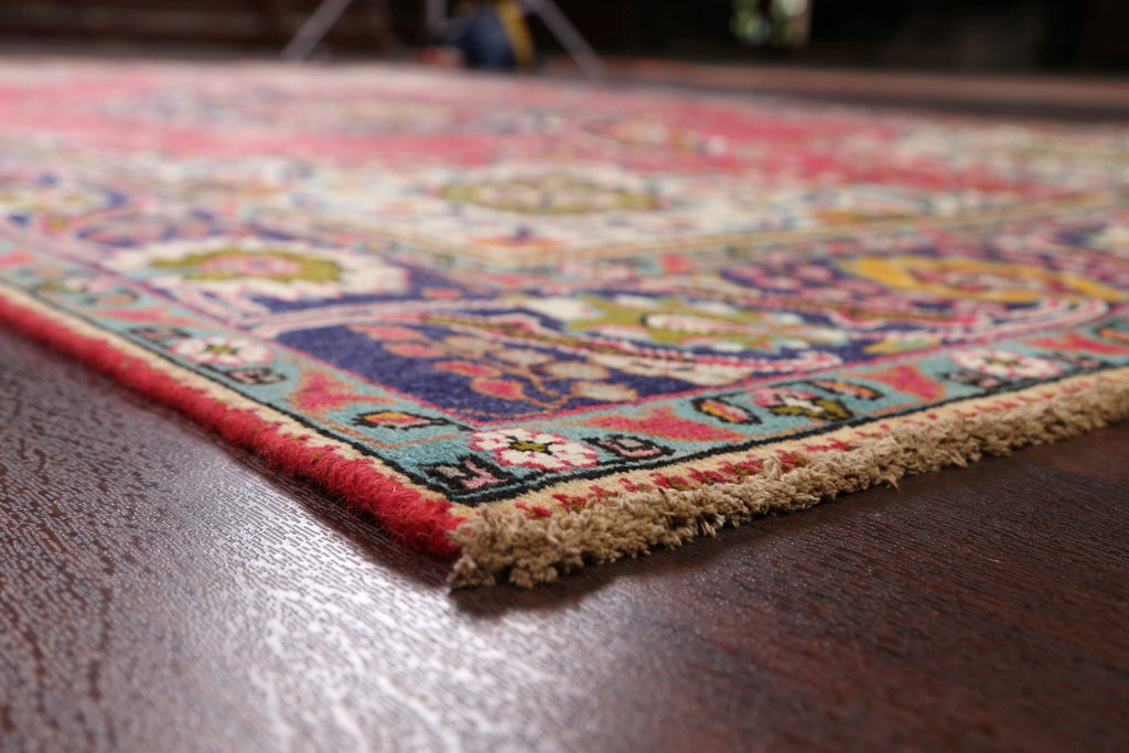 Floral Tabriz Persian Area Rug 6x10