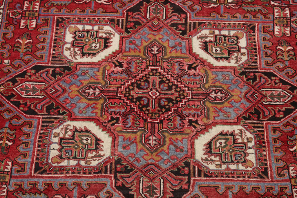 Geometric Heriz Persian Area Rug 8x11