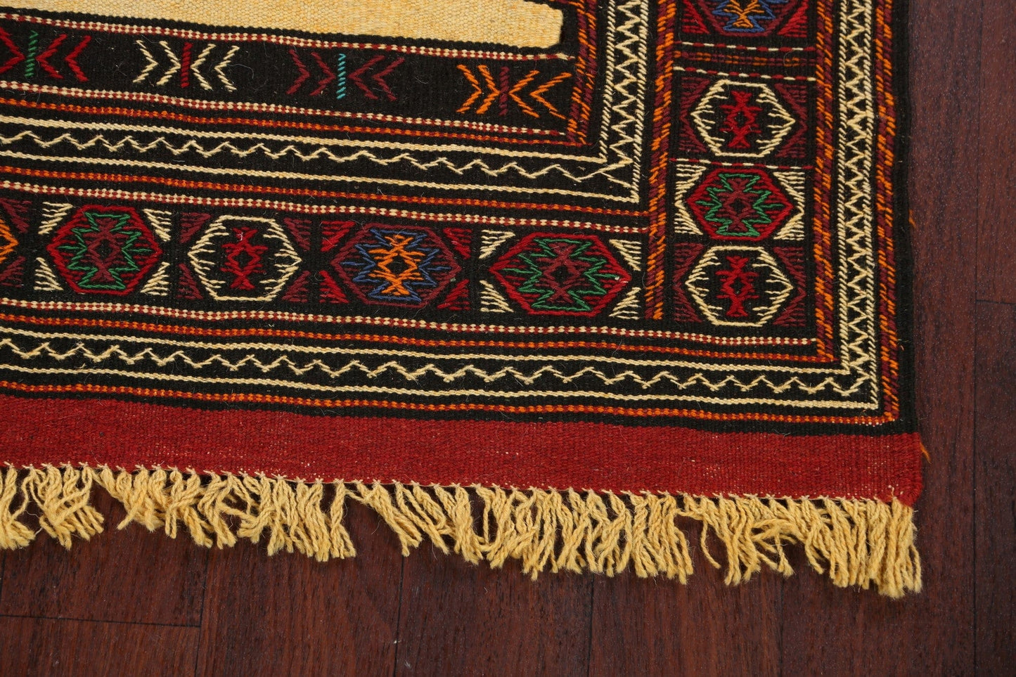 Sumak Kilim Hand-Woven Persian Area Rug 3x6