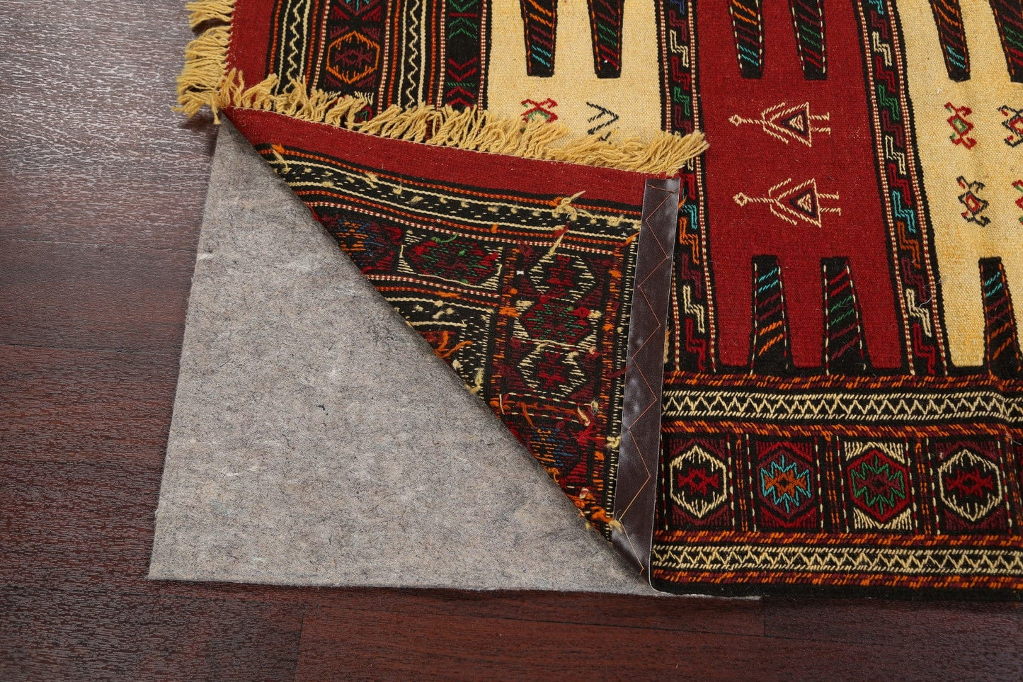 Sumak Kilim Hand-Woven Persian Area Rug 3x6