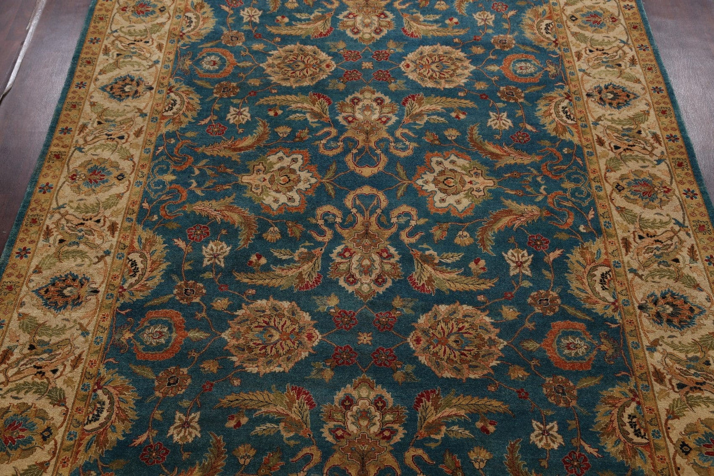 Vegetable Dye Floral Sultanabad Oriental Area Rug 10x14