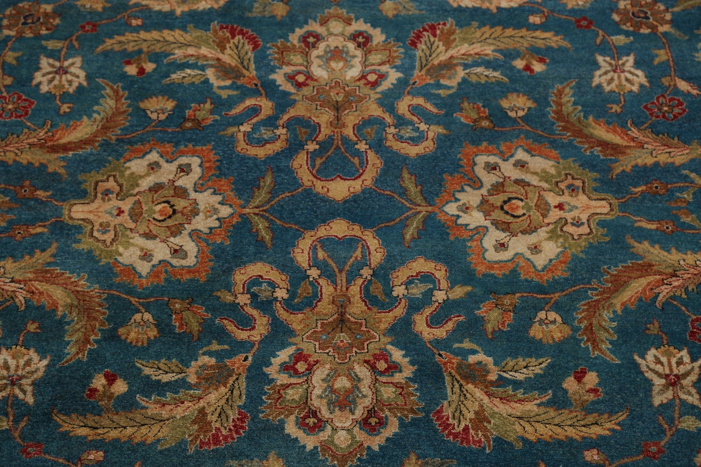 Vegetable Dye Floral Sultanabad Oriental Area Rug 10x14