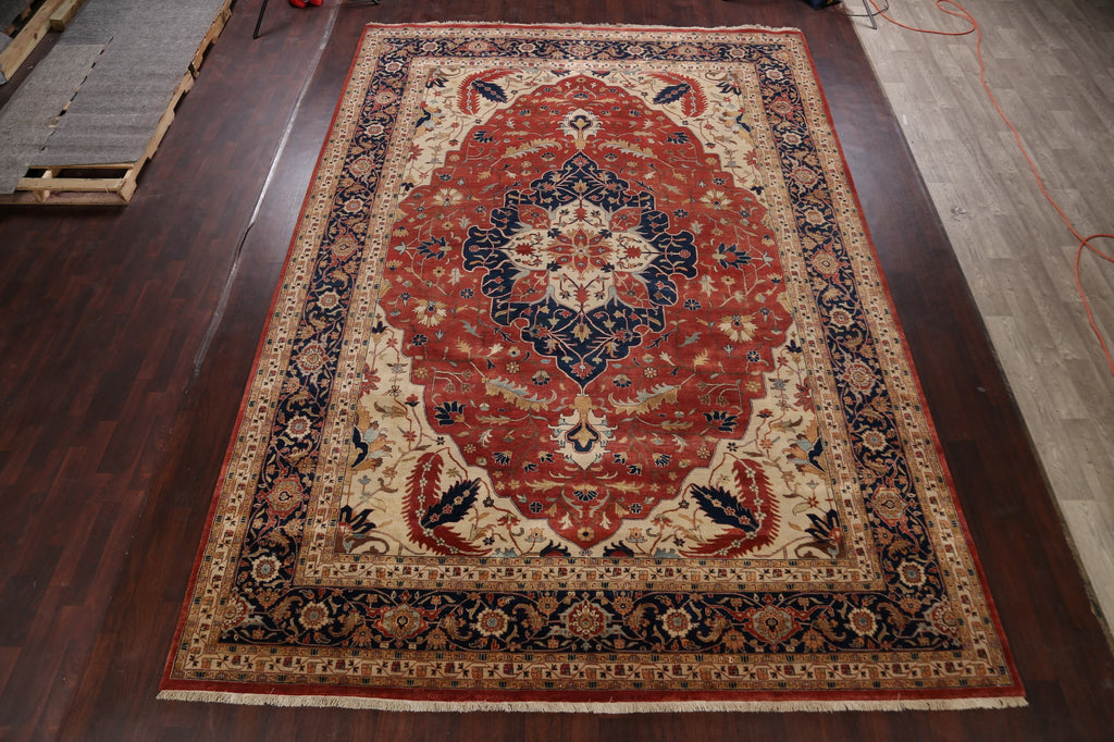 Vegetable Dye Heriz Oriental Area Rug 10x15