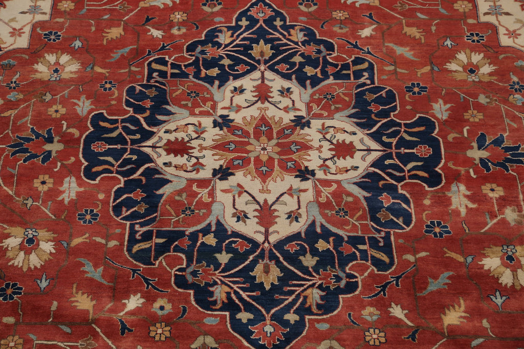 Vegetable Dye Heriz Oriental Area Rug 10x15