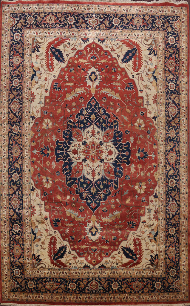 Vegetable Dye Heriz Oriental Area Rug 10x15