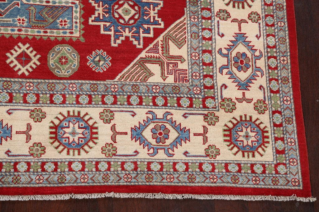 Geometric Kazak Oriental Area Rug 8x10