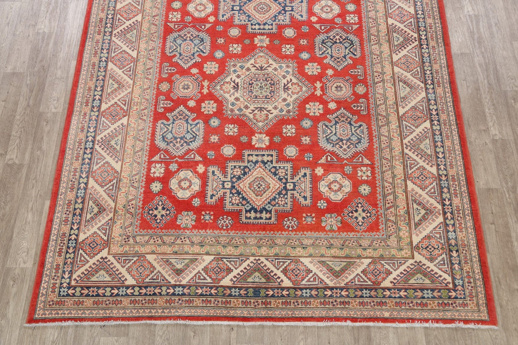 Geometric Super Kazak Oriental Area Rug 8x10