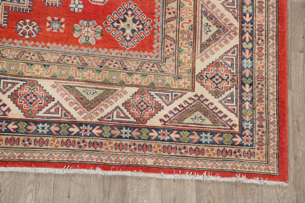 Geometric Super Kazak Oriental Area Rug 8x10