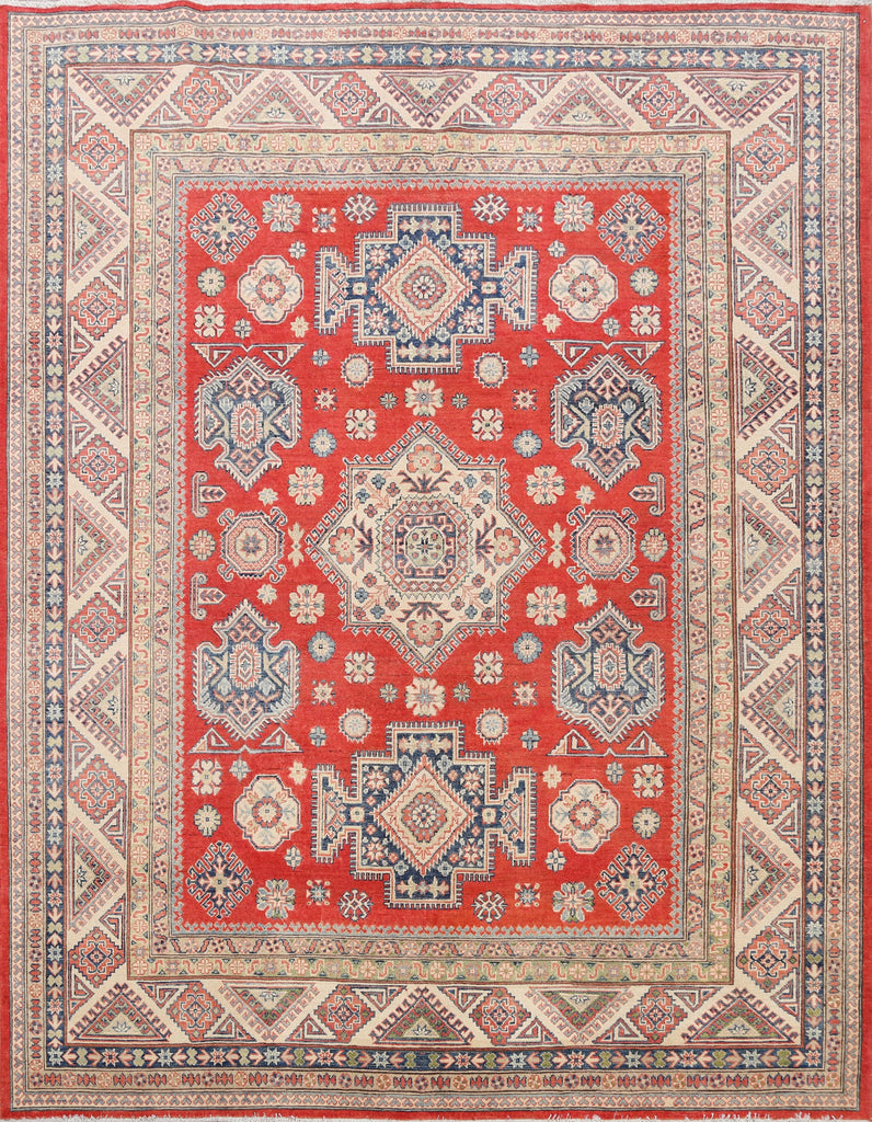 Geometric Super Kazak Oriental Area Rug 8x10