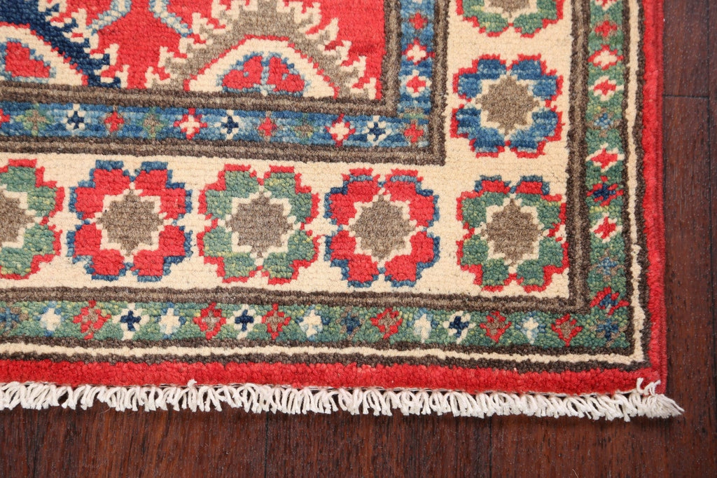 Geometric Super Kazak Oriental Area Rug 2x3