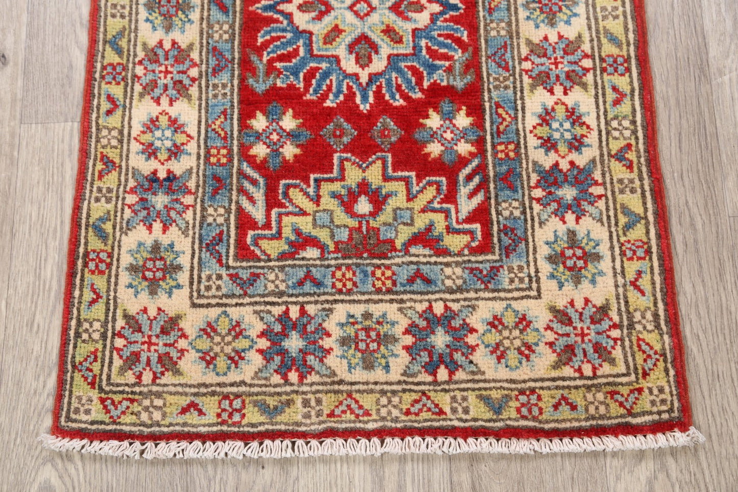 Geometric Super Kazak Oriental Area Rug 2x3