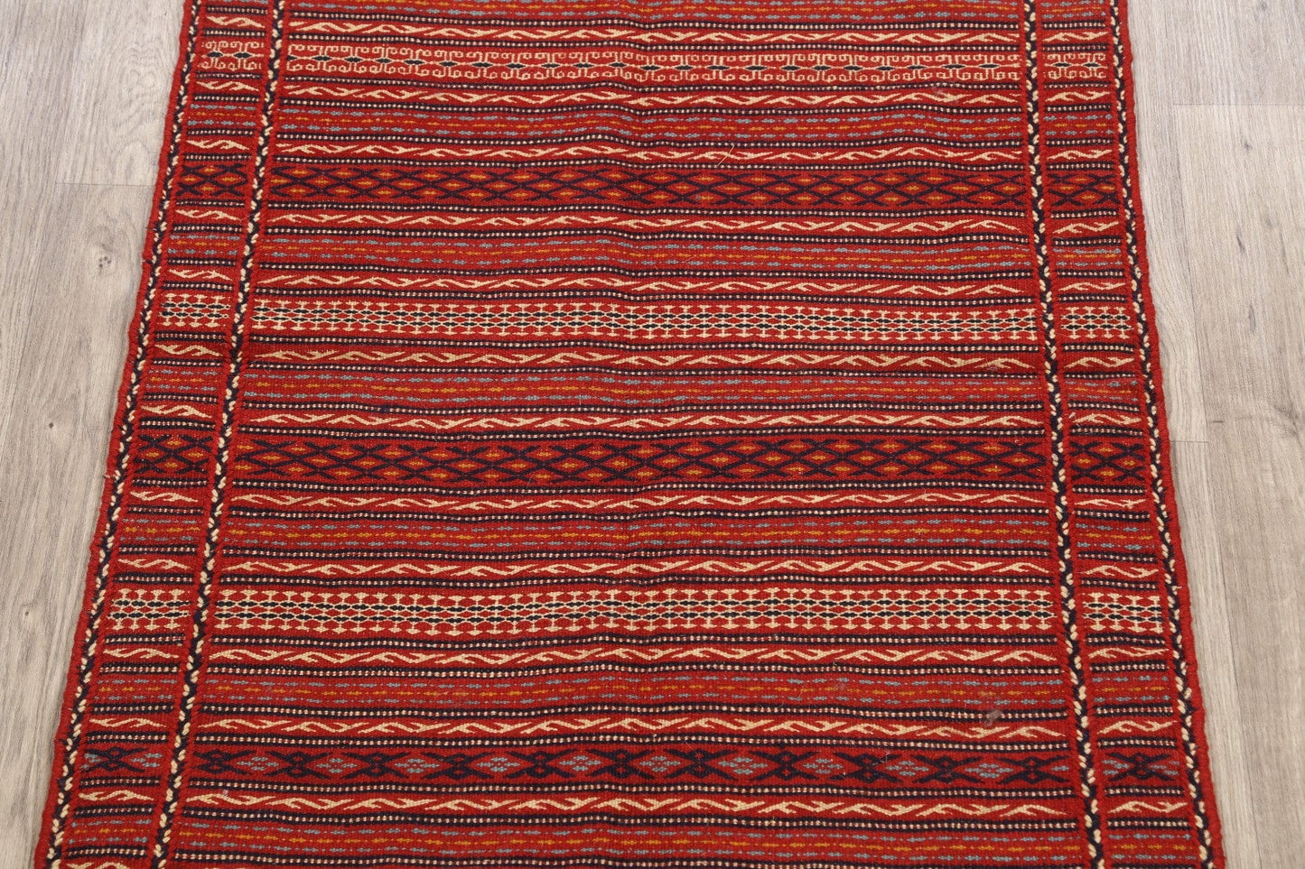 Striped Kilim Persian Area Rug 3x5