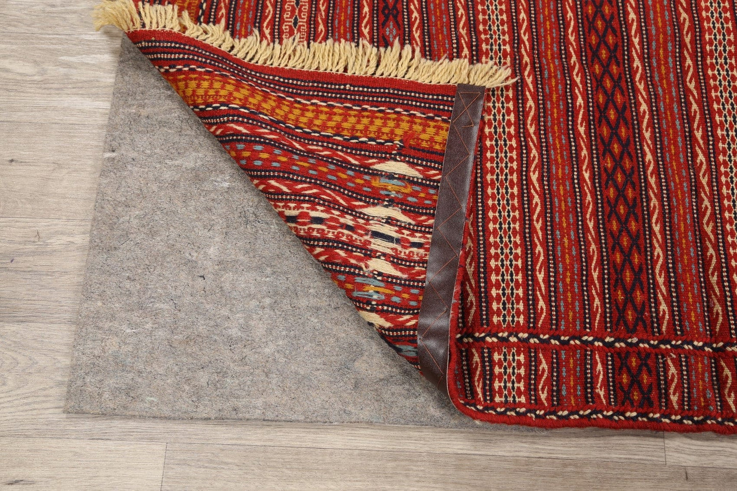 Striped Kilim Persian Area Rug 3x5