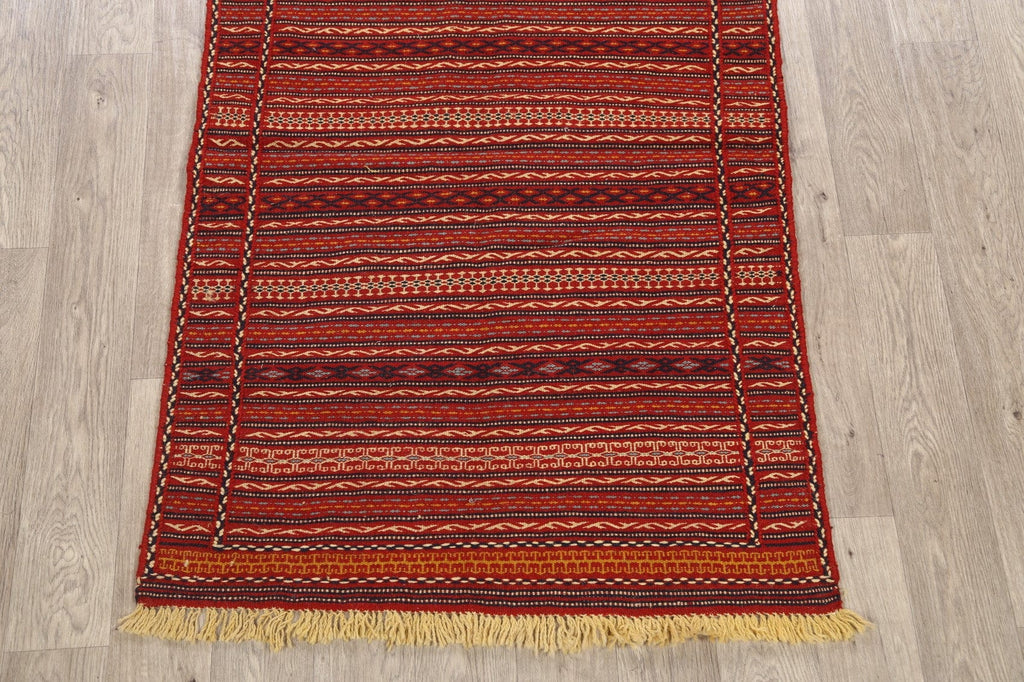 Striped Kilim Persian Area Rug 3x5