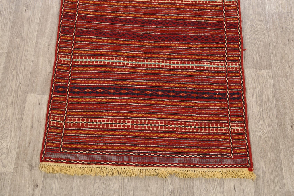 Striped Kilim Persian Area Rug 3x5