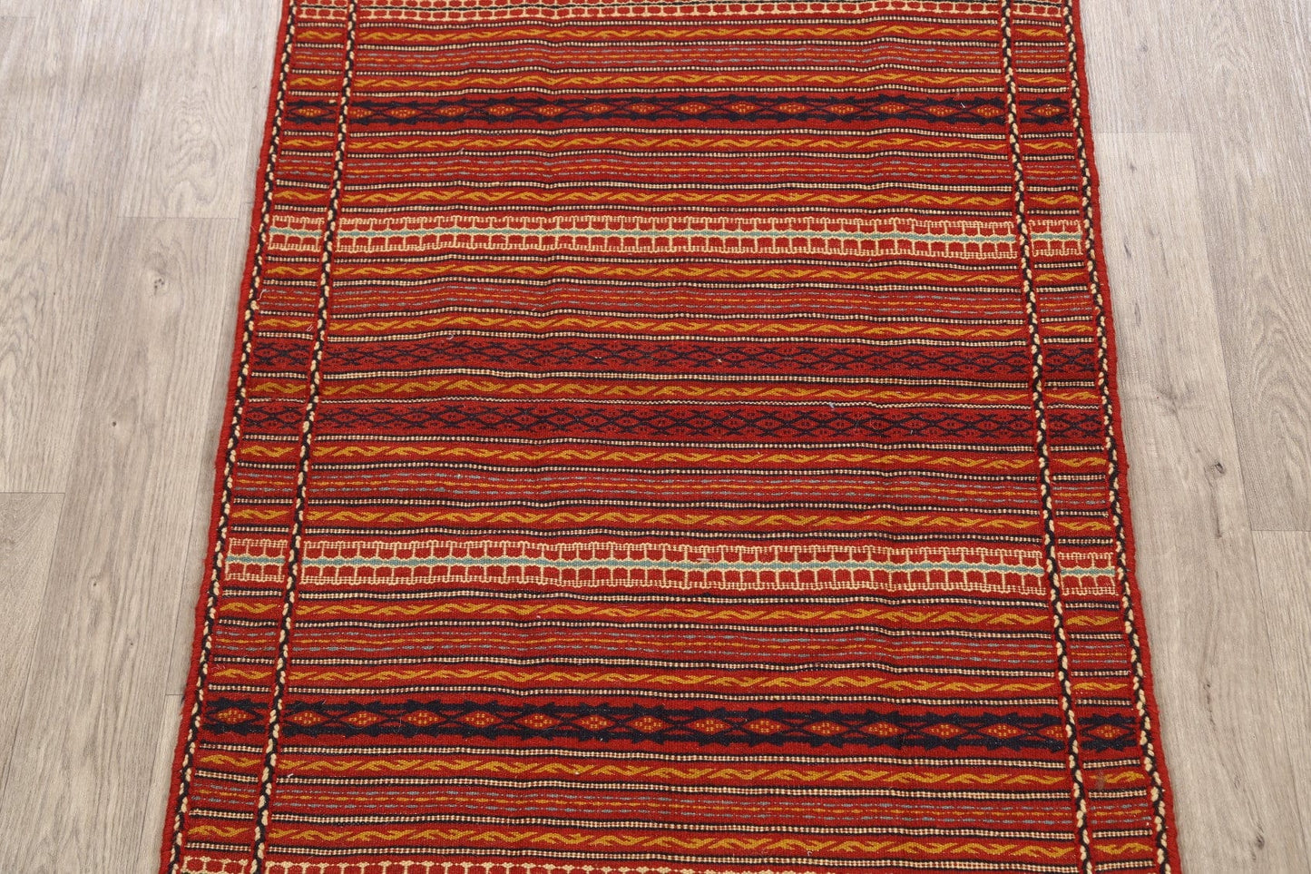 Striped Kilim Persian Area Rug 3x5