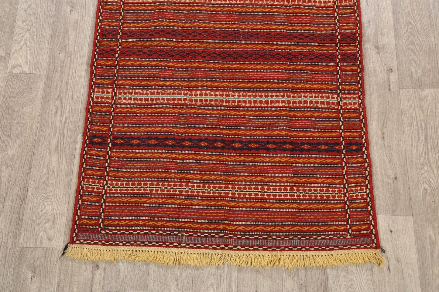 Striped Kilim Persian Area Rug 3x5