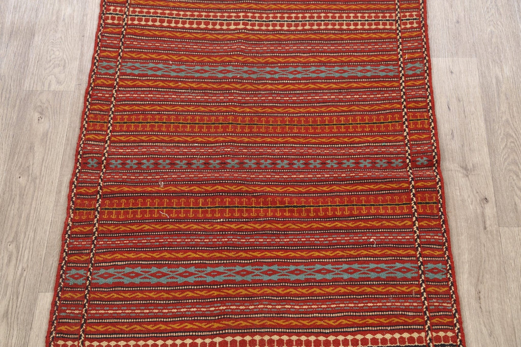 Striped Kilim Persian Area Rug 3x5